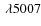 $~\lambda5007$