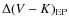 $\Delta(V-K)_{\rm EP}$