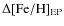 $\Delta{\rm [Fe/H]_{EP}}$