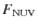 $F_{\rm NUV}$
