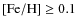 $\rm [Fe/H]\ge0.1$