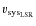 $v_{\rm sys_{LSR}}$