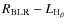 $R_{\rm BLR} - L_{\rm H_\beta}$