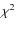 $\chi^2$