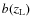 $b(z_{\rm L})$