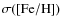 $\sigma({\rm [Fe/H]})$