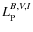 $L_{\rm P}^{B, V, I}$