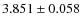 $3.851\pm0.058$