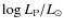 $\log L_{\rm P}/L_{\odot}$