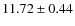$11.72 \pm 0.44$