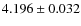 $4.196 \pm 0.032$
