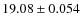 $19.08\pm0.054$