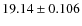 $19.14\pm0.106$