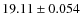 $19.11\pm0.054$
