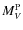 $M_{V}^{\rm P}$
