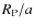 $R_{\rm P}/a$
