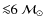 ${\la}6~\mathcal{M}_\odot$