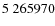 $5\;265970$