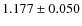 $1.177\pm0.050$