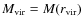 $M_{\rm vir}=M(r_{\rm vir})$