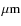 $\mu {\rm m}$