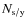 $N_{\rm s/y}$