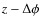$z-\Delta \phi$