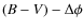 $(B-V)-\Delta \phi$