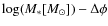 $\log(M_{*}[M_{\odot}])-\Delta \phi$