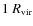 $1~R_{\rm vir}$