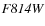 $\it F814W$