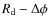 $R_{\rm d}-\Delta \phi$