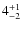 $4^{\rm +1}_{-2}$