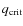$q_{\rm crit}$