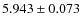 $5.943\pm0.073$