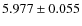 $5.977\pm0.055$