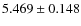 $5.469\pm0.148$