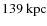 $139~\mbox{kpc}$