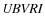 $\it UBVRI$