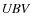 $\it UBV$
