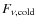 $F_{\nu,
\rm cold}$