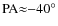 ${\rm {PA}}{\approx }{-40^{\circ }}$