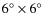 ${6^{\circ}} \times
{6^{\circ}}$