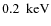 $0.2~{\rm ~keV}$