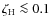 $\zeta_{\rm H}\la0.1$