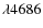 $\lambda4686$