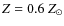 $Z=0.6~Z_{\odot}$