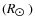 $(R_{\hbox{$\odot$ }})$