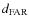 $d_{\rm FAR}$
