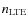 $n_{\rm LTE}$
